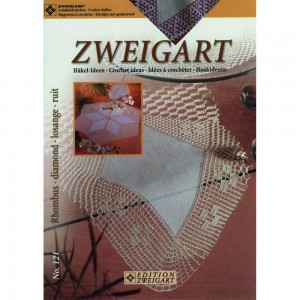 Zweigart 121(7020/601) Идеи для вязания крючком "Ромбы"