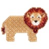 Набор для вышивания Mill Hill MH182101 Lion Heart (Сердце льва)