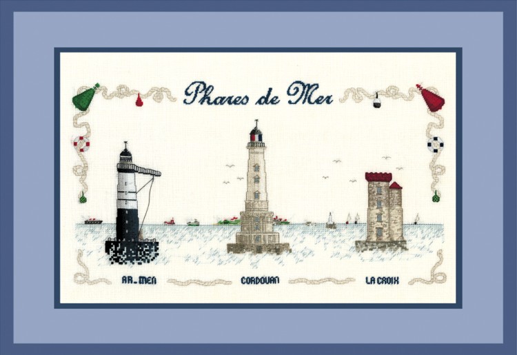 Набор для вышивания Le Bonheur des Dames 1133 Phares De Mer (Морские маяки)
