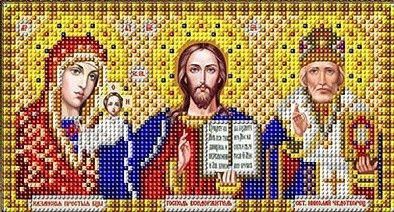 Благовест ИС-5059 Триптих (в золоте)