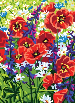 Collection D'Art 6319 Ткань с рисунком для вышивания