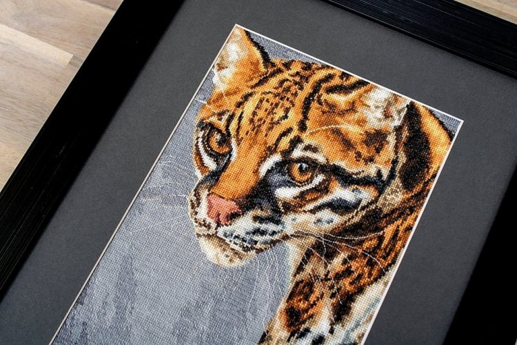 Набор для вышивания Luca-S BU4007 Оцелот