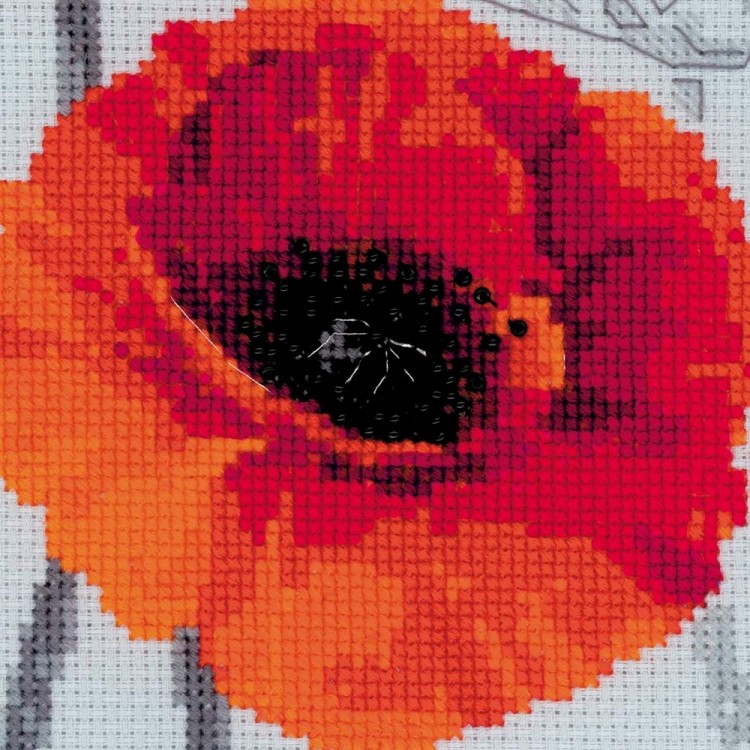 Набор для вышивания Риолис 100/037 Алые маки