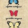 Набор для вышивания Le Bonheur des Dames 3627 Papillons Ulysses Autolycus, Cymothoe Sangaris, Dardanus  (Бабочки  Ulysses Autolycus, Cymothoe Sangaris, Dardanus)