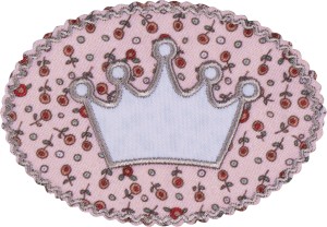 HKM 42569 Термоаппликация "Корона с розами"