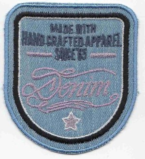HKM 33757/1SB Термоаппликация "Denim"
