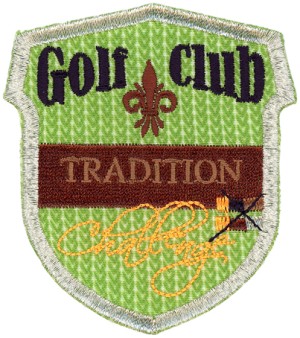 HKM 32673/1SB Термоаппликация "Golf Club"