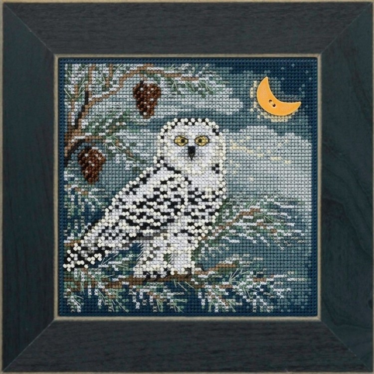 Набор для вышивания Mill Hill MH144304 Snowy Owl (Полярная Сова)