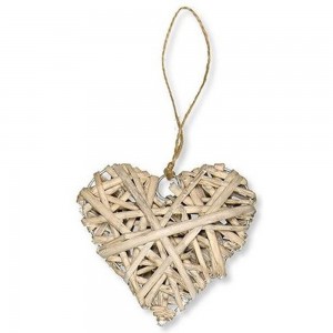 Efco 2407610 Декоративная подвеска из прутьев ивы "Сердце"