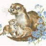 Набор для вышивания Bothy Threads XHD141 Otterly Adorable (По-настоящему Очаровательны)