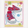 Набор для вышивания Vervaco PN-0149909 Розовые кроссовки