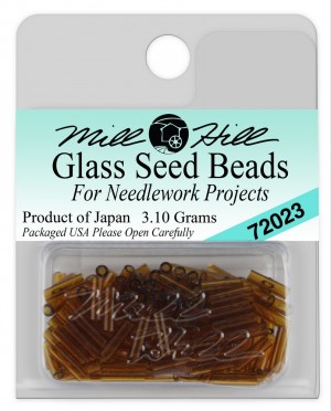 Mill Hill 72023 Root Beer - Бисер Small Bugle Beads