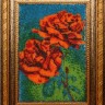 Набор для вышивания Вышиваем бисером В-95 Красные розы