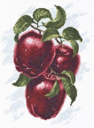 Набор для вышивания Палитра 04.005 Спелые яблоки