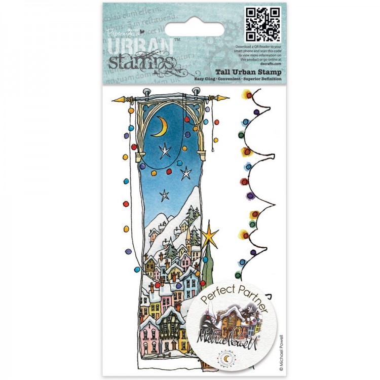 Docrafts MPL907214 Штамп "Заснеженное Рождество" Michael Powell