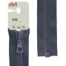 Riri 5753720/80/2124 Молния тракторная, разъемная, 6 мм, 80 cм, серо-голубой темный