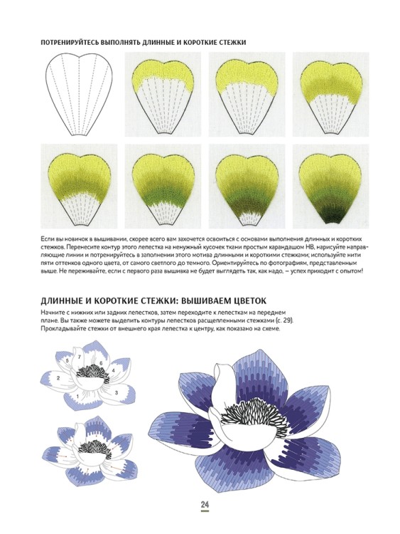 Вышиваем гладью. Поэзия природы. Триш Бурр.