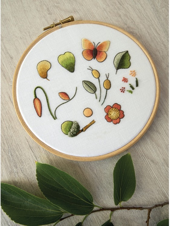 Вышиваем гладью. Поэзия природы. Триш Бурр.