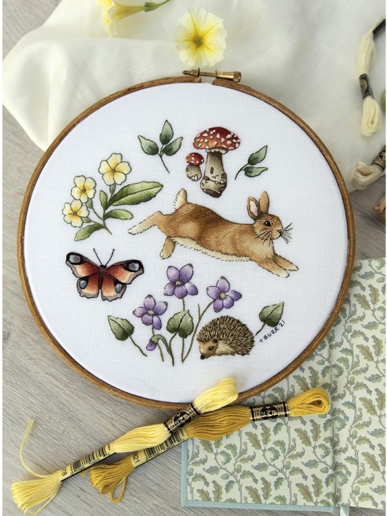 Вышиваем гладью. Поэзия природы. Триш Бурр.