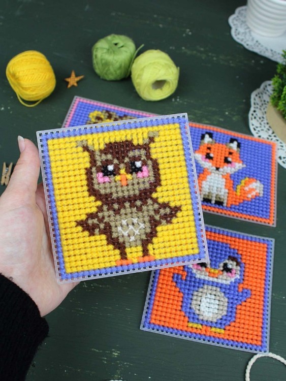 М.П.Студия Н-002 Милые животные (4 шт)