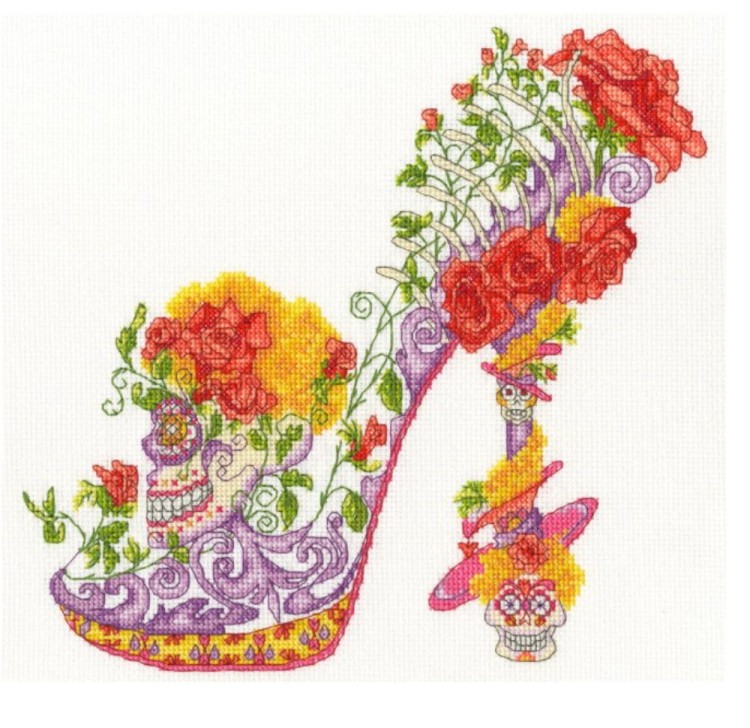 Набор для вышивания Bothy Threads XSK22 La Catrina (Ла Катрина)