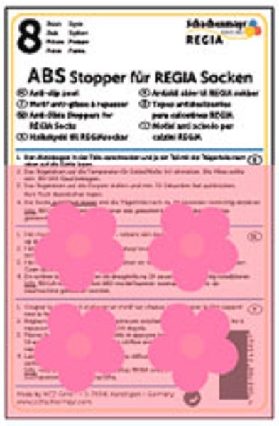 Schachenmayr 98245100-00002 ABS-противоскользящие наклейки Regia для приклеивания к носкам