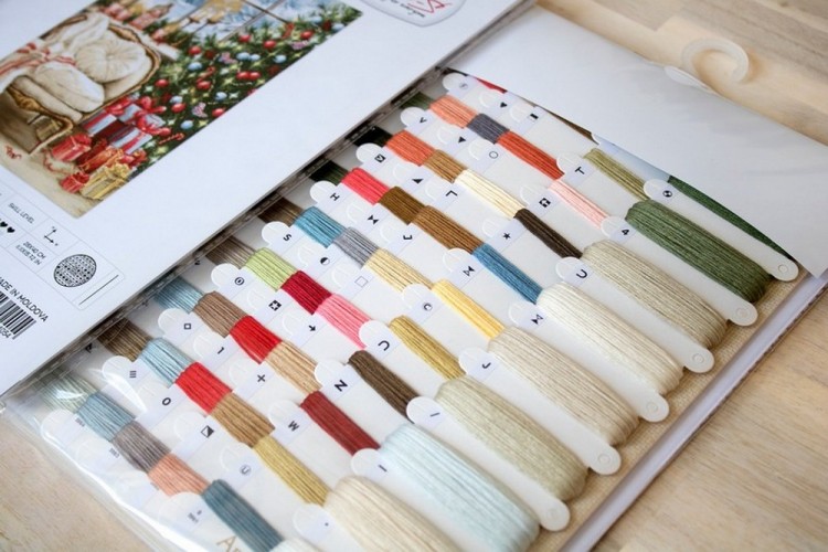 Набор для вышивания Luca-S B599 Рождественский интерьер