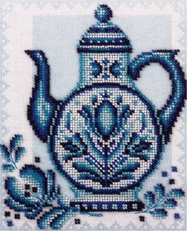 Набор для вышивания Кларт 8-159 Синие лепестки