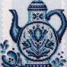 Набор для вышивания Кларт 8-159 Синие лепестки