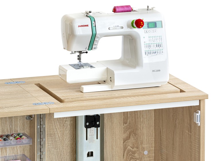 Hemline TLM.C-O001 Стол раскладной для швейной машины COMPACT, дуб