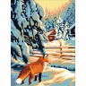 Collection D'Art 10515(W) Ткань с рисунком для вышивания