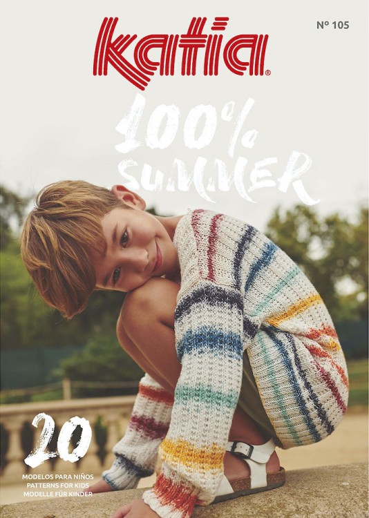 Katia 6220 Журнал с моделями по пряже Katia SS KIDS 105