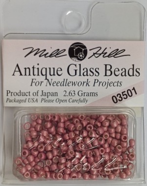Mill Hill 03501 Satin Blush - Бисер Antique Seed Beads