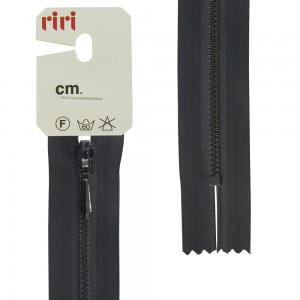 Riri 4301110/20/2110 Молния металлическая, неразъемная, крашеная, 3 мм, 20 см, черный