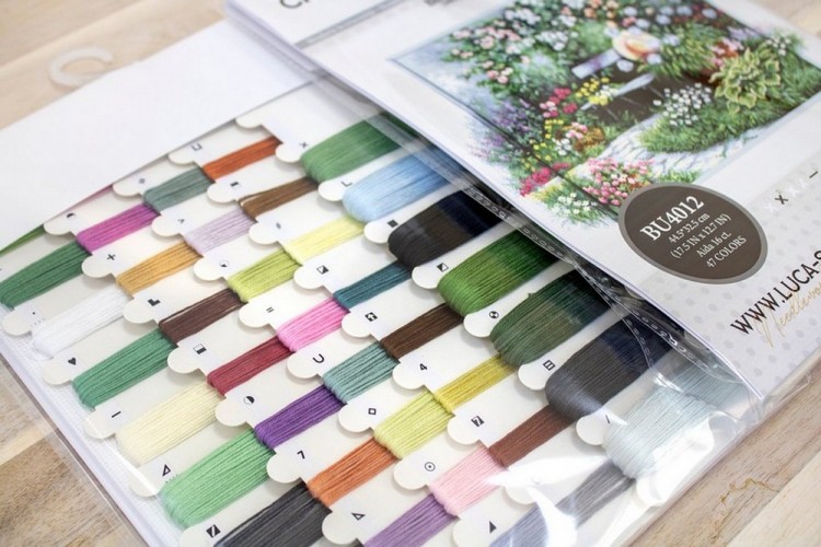 Набор для вышивания Luca-S BU4012 Цветущий сад