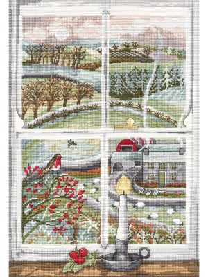 Bothy Threads XDD7 Rosehip Window (Окно с шиповником)