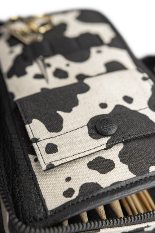 Muud QB-4725/Cow print Чехол-органайзер "Canvas Effi"