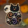 Набор для вышивания Mill Hill MH186206 Magic Kitty (Волшебный котенок)