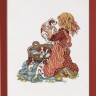 Набор для вышивания Eva Rosenstand 14-078 Девочка с щенком