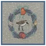 Набор для вышивания Le Bonheur des Dames 2694 July wreath Sandpiper (Июльский венок Кулик)