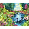 Collection D'Art 11871(W) Ткань с рисунком для вышивания