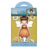 Docrafts GOR907165 Набор штампов на резиновой основе Santoro's Little Pumpkin для раскрашивания