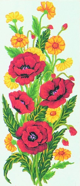 Collection D'Art 8010 Ткань с рисунком для вышивания