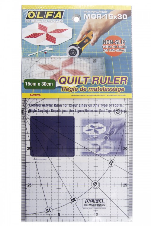 OLFA MQR-15x30 Линейка для пэчворка
