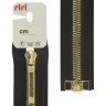 Riri 8653520/70/2110 Молния металлическая, разъемная, 6 мм, 70 см, черный