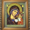 Мир багета 38БК 3098-1-1250_ПЛ Рама для иконы "Сергий Радонежский" Радуга бисера