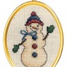 Набор для вышивания Janlynn 021-1794 Дружелюбный снеговик