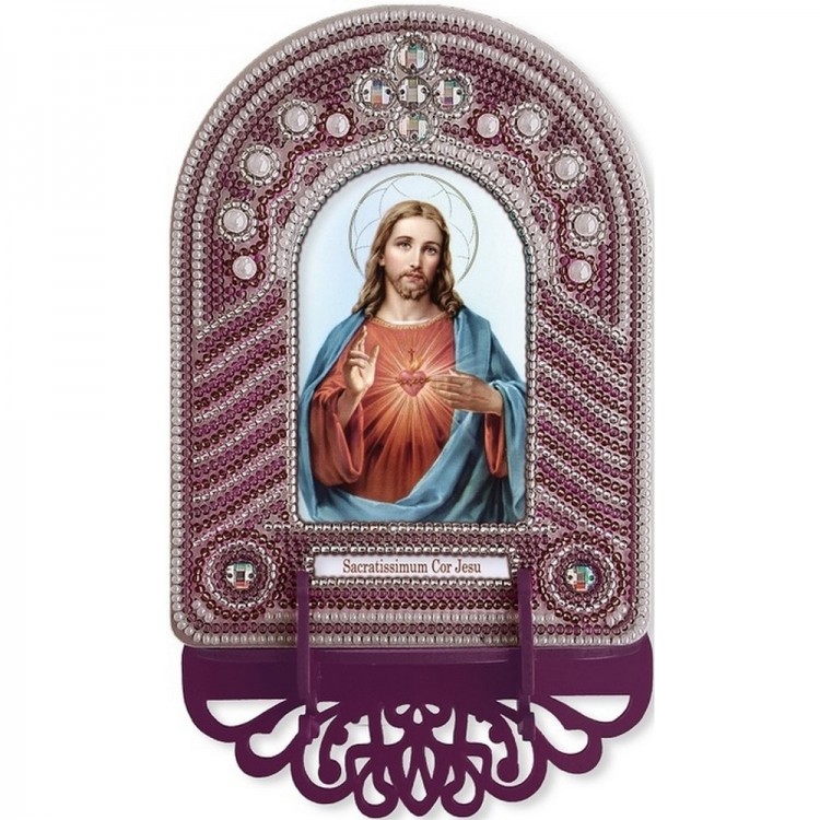 Набор для вышивания Нова Слобода ВК1024 Святейшее Сердце Исуса