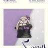 Набор для вышивания Панна JK-2275 Брошь "Малыш-фокусник"