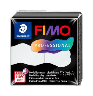 Fimo 8040-0 Полимерная глина "Professional" белый